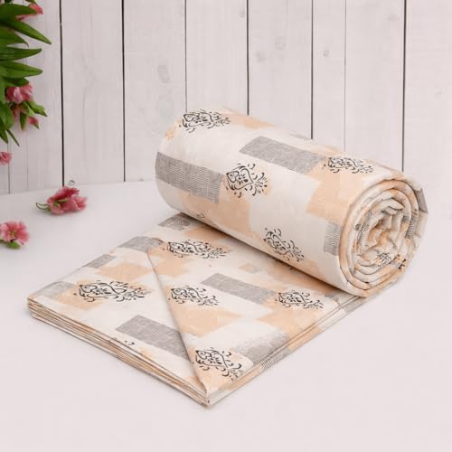 RRC Super Soft Microfiber Cotton Single Duvet Cover/Comforter Cover/Rajai Cover/Floral/Blanket Cover/Quilt Cover King Size 60X90(Inches) With Zipper With Four Corner Ties, 144 tc - Image 2