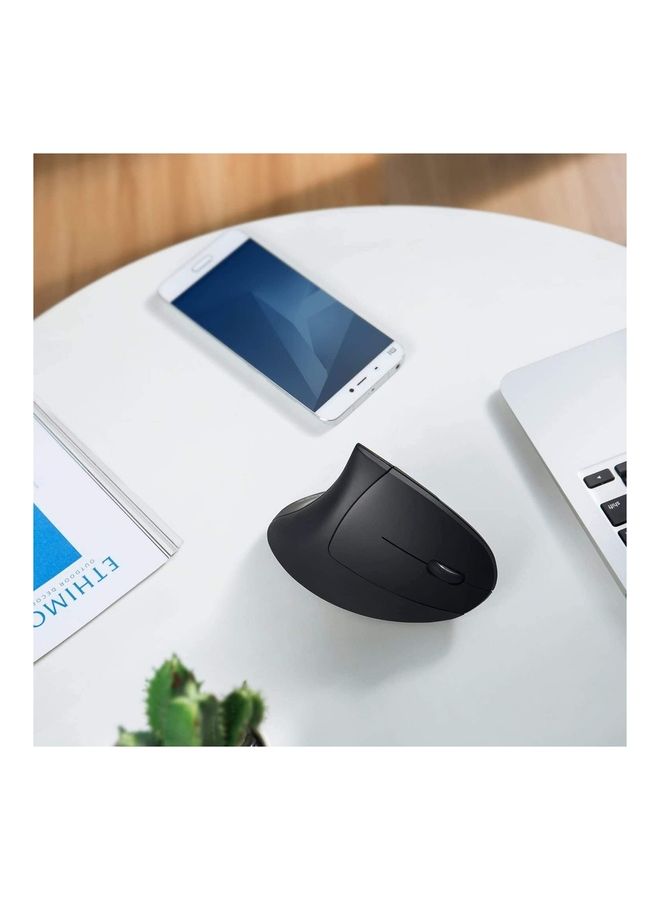 Anker AK-UBA 2.4G Wireless Vertical Ergonomic Optical Mouse, 800 / 1200 /1600 DPI, 5 Buttons for Laptop, Desktop, PC, Macbook - Image 3