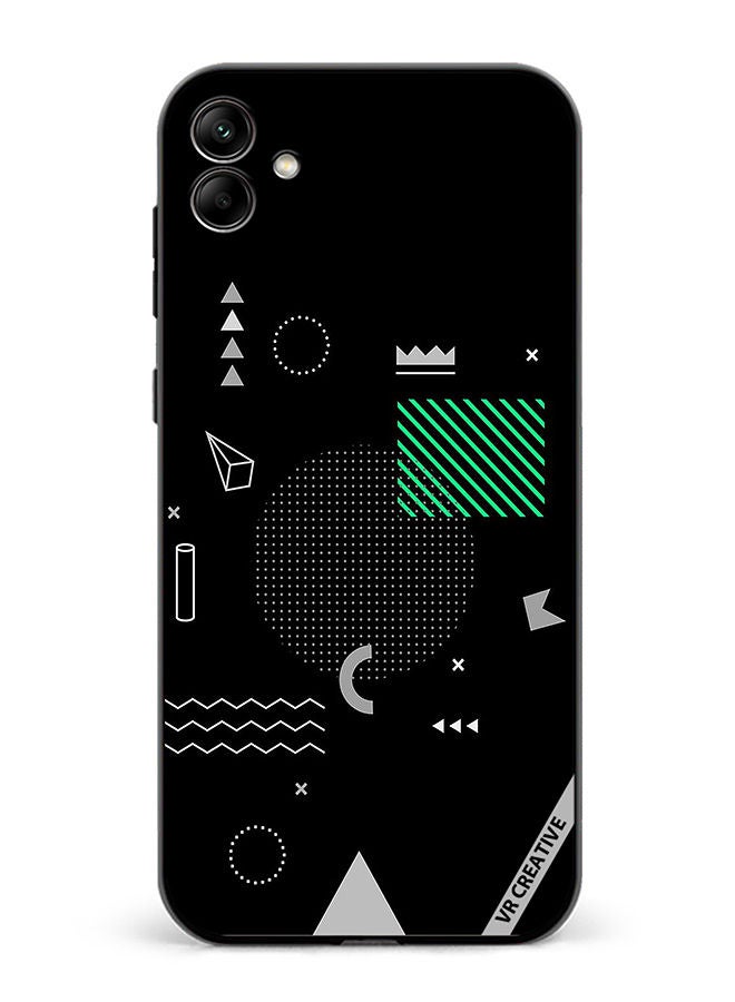 VR CREATIVE Protective Case Cover For Samsung Galaxy A04 Geometric Designs Design Multicolour - Image 1