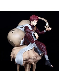 General Naruto GK figure sand cloud I love Luo animation figure model fourth generation wind shadow sitting ornament (22cm)  - Image 3