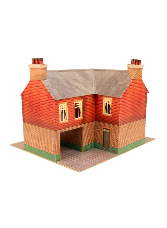 ذا سيتي بيلدر مجموعة صنع نموذج CityBuilder Corner Inn بمقياس 1:43 (7 مم) O Gauge - Image 3