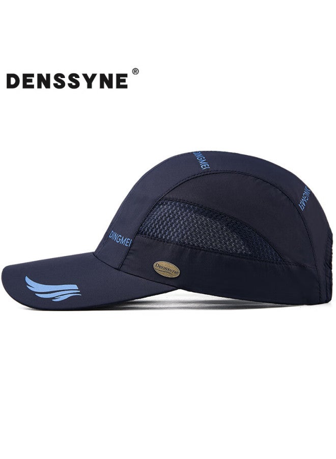Denssyne Quick Dry Mesh Baseball Cap For Men, Summer Sun Hat For Marathon Running Sports, Breathable And Sun Protection - Image 2