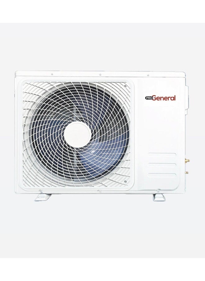Pro Gen - PRO GENERAL-2 Ton Rotary Split AC, Highly Efficient Cooling Air Conditioner with T3 Tropical Rotary Compressor, R410a Gas, 3D Swing pattern air delivery technology, 24000 BTU AC, Gold coated technology, Sleep mode operation, Silent operation. Best for Home & Office use -PRG24000N25 - WHITE - Image 1