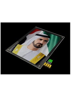 Creative Planet Creative Planet Acrylic A4 Frame Wall Mounted Elegant Double Acrylic Frameless Design Fits A4 size Rulers Photos Certificates Degrees Documents Signs Fits 21cm x 30 cm  - Image 1