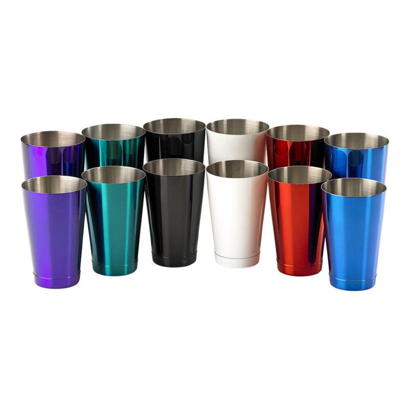 Barfly Cocktail Tin, Small 18 oz (532 ml), Black - Image 3