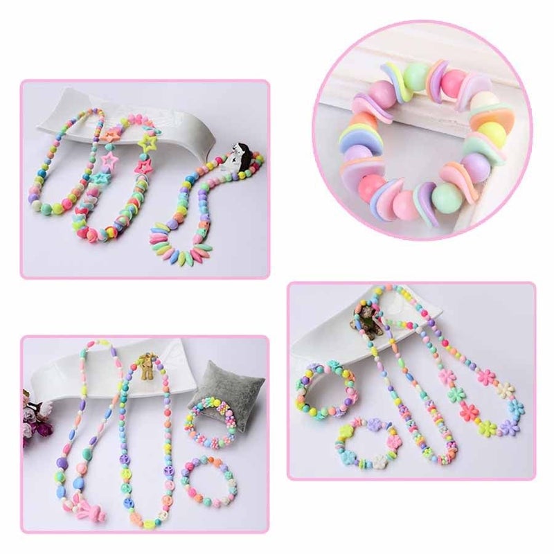DIY Beading Kit 530pcs Jewelry Making Kit Beads Assortment For Bracelets Pendants - Image 2