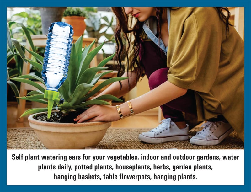 Techhark® Drip Irrigation kit for Home Garden, Self-Watering Spikes for Plants, Automatic Plant Water Devices (10 PCs,100% Leak Proof) - Image 4