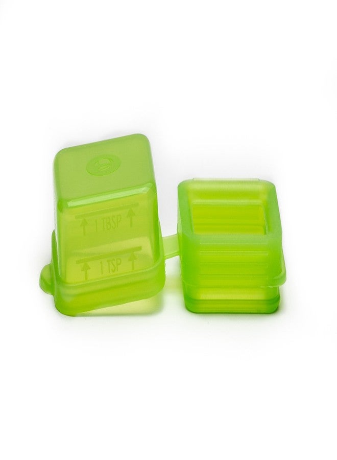 KitchenArt Healthy Measures Measuring Butter Cover, 1.5 x 2 x 1.75 inches, Green - Image 3