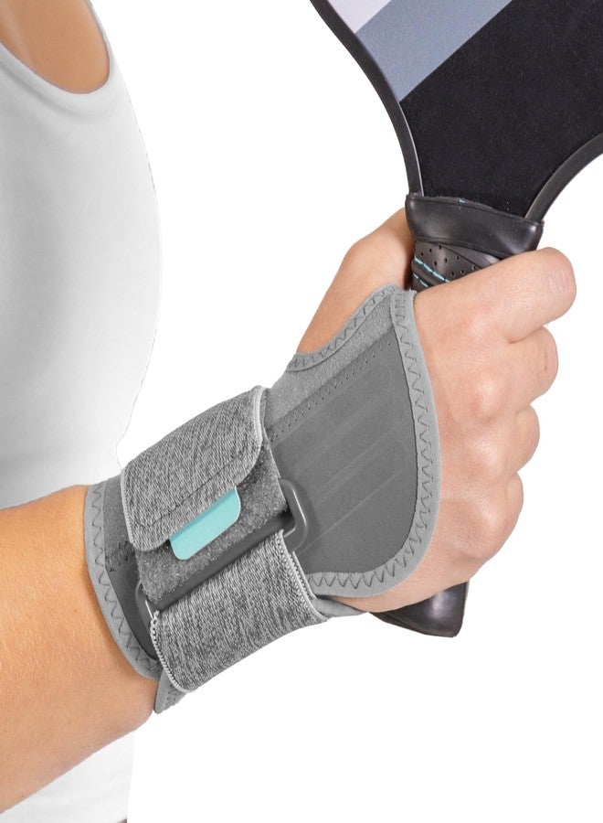BraceAbility Wrist Support for Men and Women - Tennis and Pickleball Wrist Brace, Sports Injury Relief, Sprained Wrist Recovery, Tendonitis Support, Cycling, Volleyball, Golf - Right Hand (Small) - Image 1