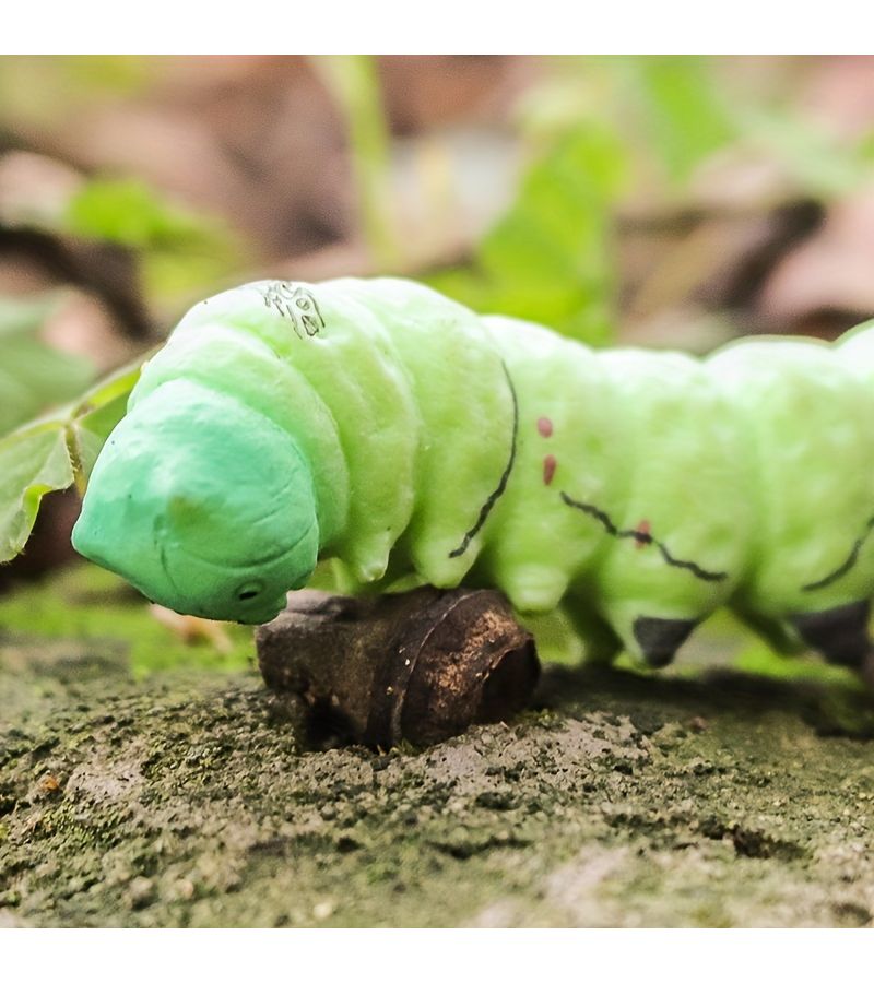 Soft Gluey Caterpillar Slug Insect Larva Toy Model For Fun Stress Relief - Image 5