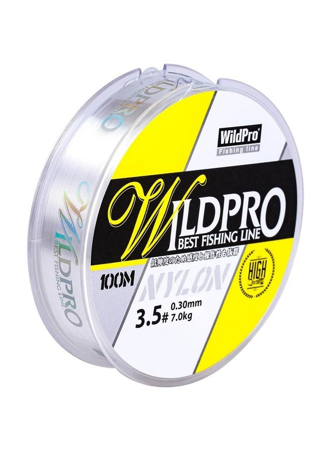 Zorbes سلك صيد زوربز® 100م 0.3مم خيط نايلون شفاف خيط تعليق غير مرئي خيط خرز قوي مقاوم للاحتكاك خيط صيد أحادي 15.4 رطل - Image 1