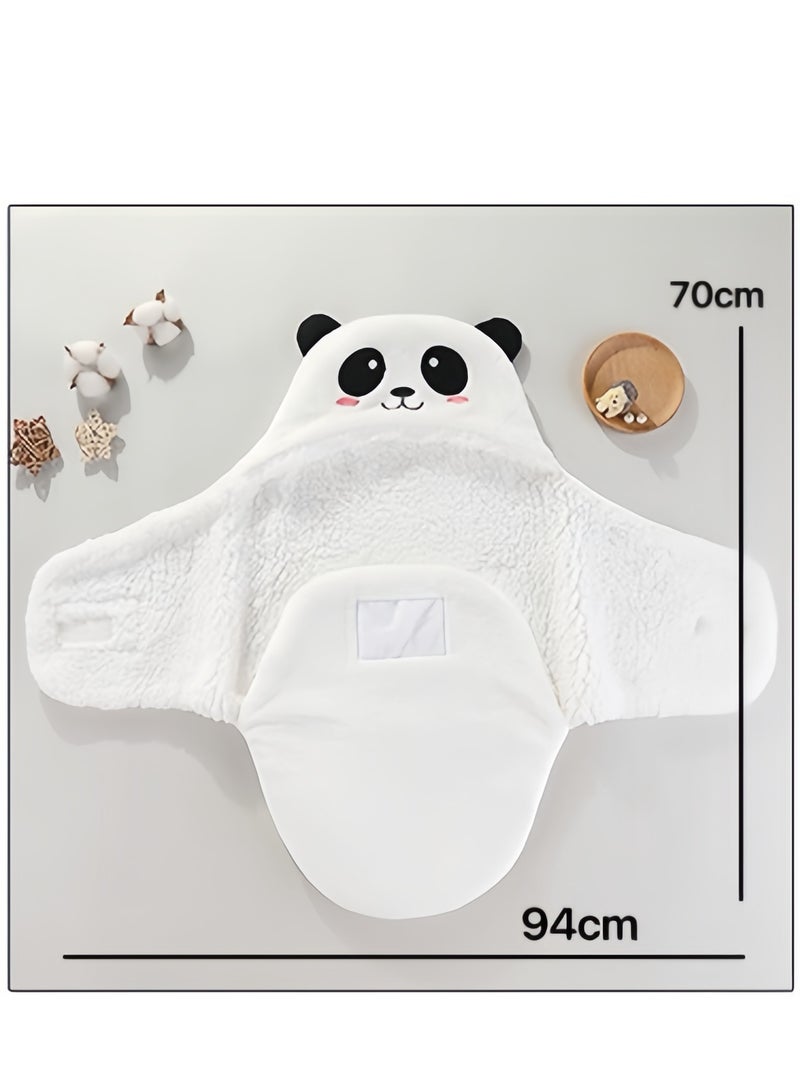 Lee Yon Cute Baby Blanket,Soft Newborn Baby Milestone Blanket for 0-6 month Baby Newborn Infant, White，94 x 70 Cm  - Image 2