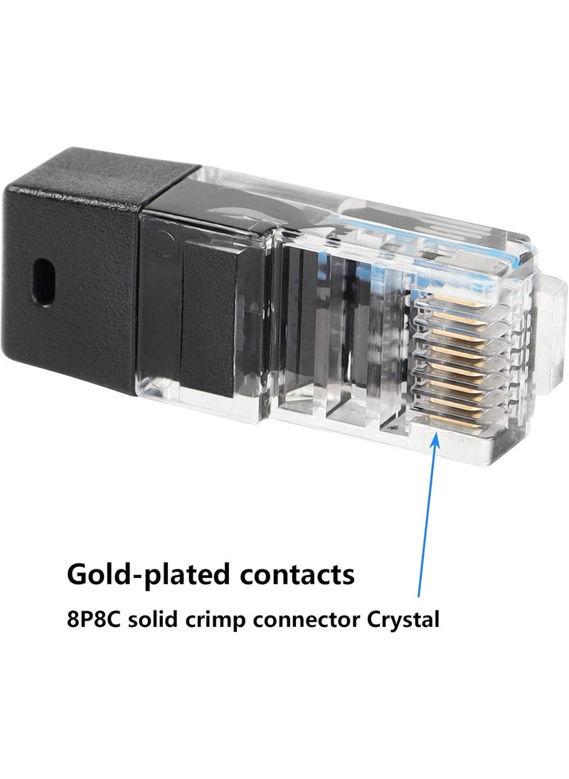 SinLoon SinLoon RJ45 Network Test Adapter 8P8C Network Plug 120 Ohms 025 WattsRJ45 Connectors for Device Network Testing 5 PCS  - Image 5