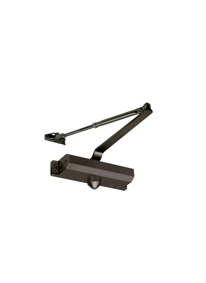 KNP KNP Automatic Adjustable Grade 3 Spring Hydraulic Door Closer Brown designed for reliable, high-performance door control in both commercial and residential settings. 