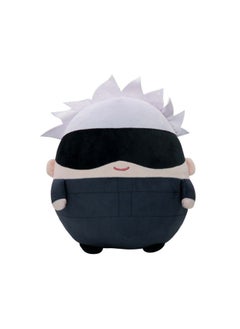 Spell Back To War Plush Doll Polygonum Stick You Ren Fu Hei Hui Five Enlightenment Dogs Roll Spine Seven Sea Jianren Doll-Specification:Eye Mask Gojo Satoru-Color:22cm