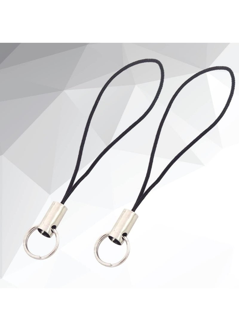 Oasisgalore 100Pcs Key Phone Lanyard Strap Chain Buckle Rope Hand Wrist Strap Lanyard Neck Strap Holder for Phone Hanging Wrist Keychain  - Image 2
