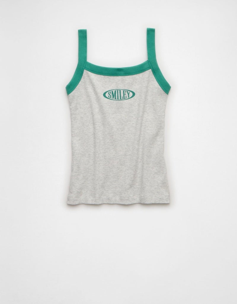 American Eagle AE | Smiley® Graphic Tank Top - Image 1