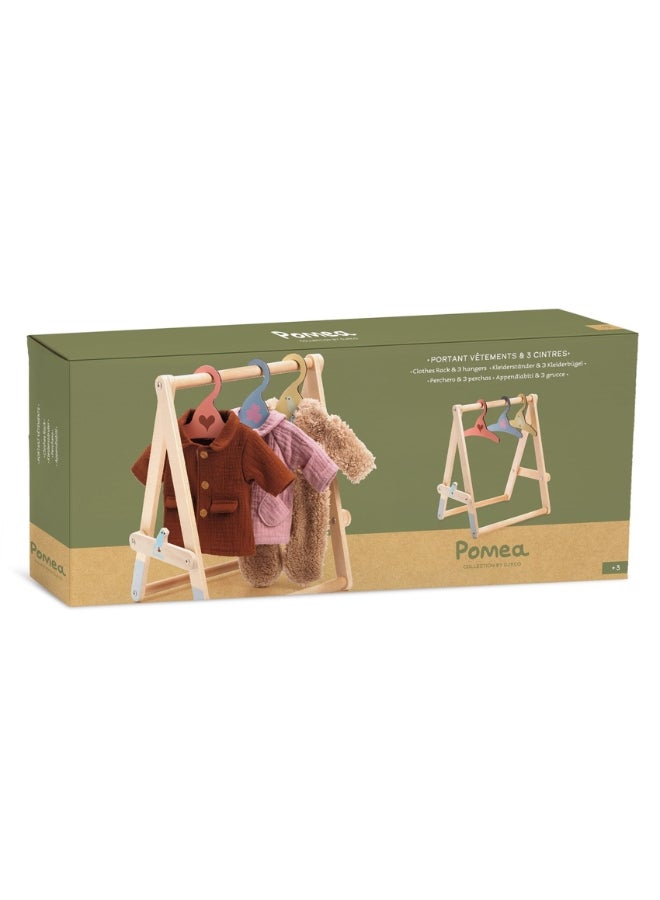 DJECO Pomea Clothes Rack & Hangers - Image 2