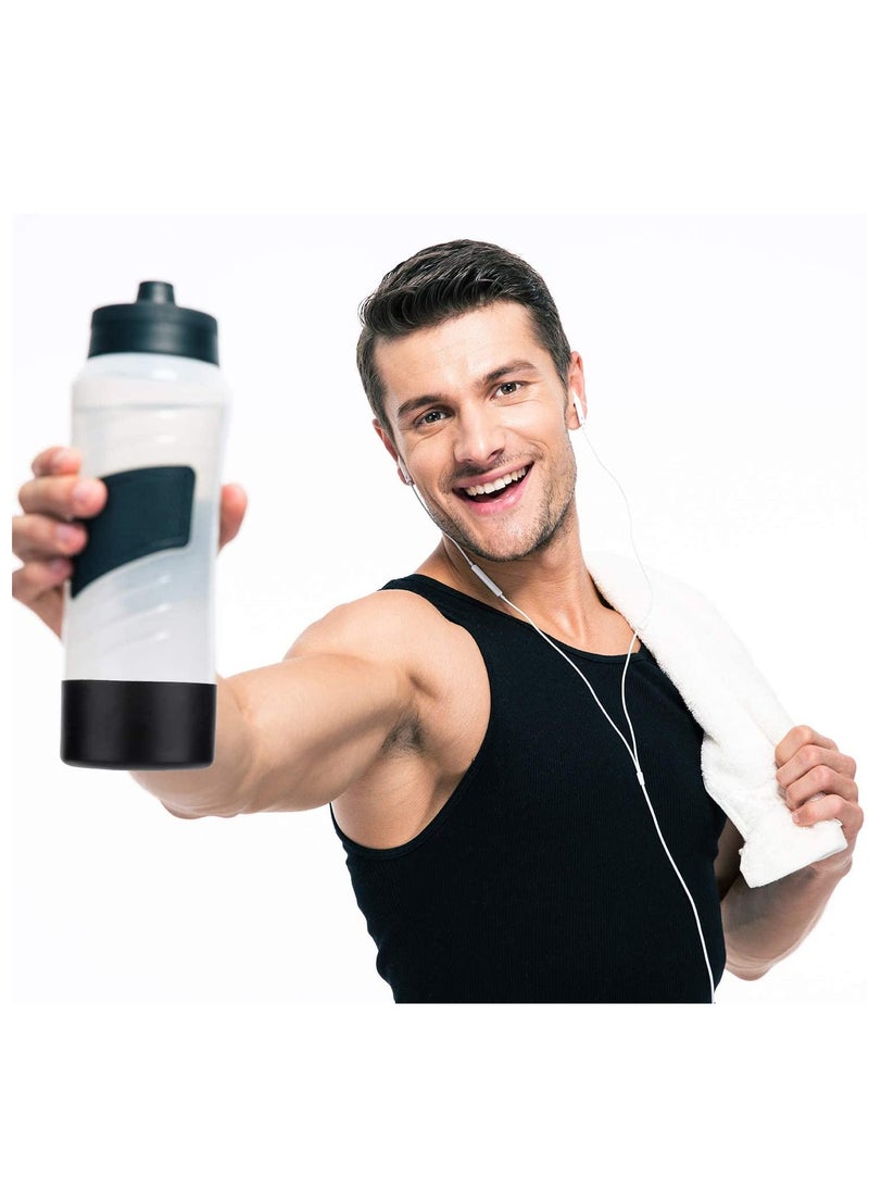 Protective Silicone Boot for Water Bottle, 5 Pieces Silicone Flex Boot for Sports Water Bottles Compatible with Hydro Flask/Takeya/MIRA/Iron Flask  - Image 3