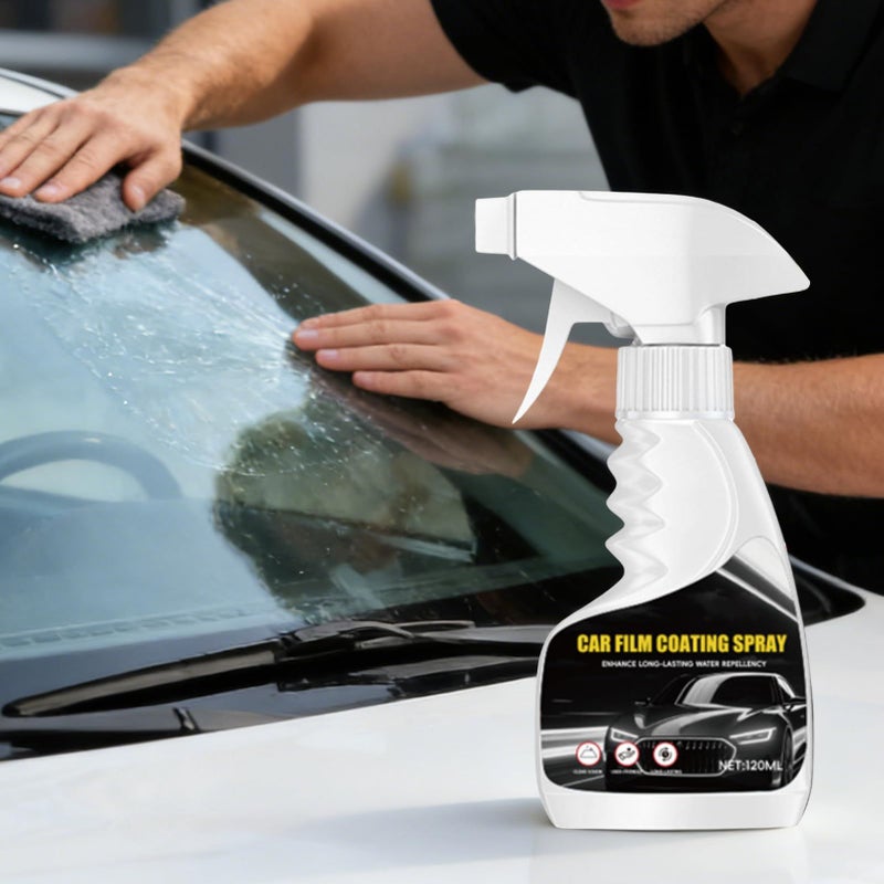 Car Windshield Anti Fog Cleaner 120ml Waterproof Rainproof Glass Coating For Car Truck SUV RV Headlight Stain Detailing Gloss - Image 4