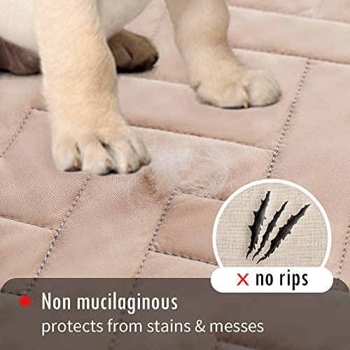 fuguitex Waterproof Dog Bed Cover Couch Cover for Pet Anti-Slip Cat Mat Pet Pad Blanket for Sofa Chair Recliner Bed Furniture Protrctor - Image 4