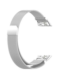 Replacement Milanese Strap For Huawei Band 6 Silver