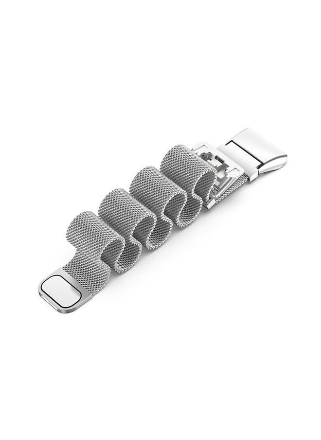 Generic - Replacement Milanese Strap For Huawei Band 6 Silver - Image 1