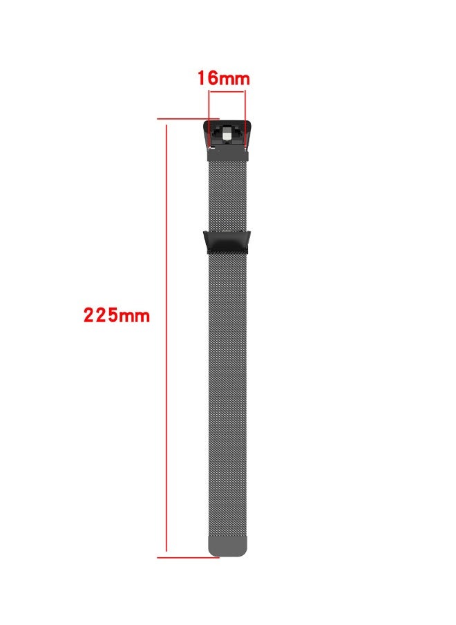 Generic - Replacement Milanese Strap For Huawei Band 6 Silver - Image 1