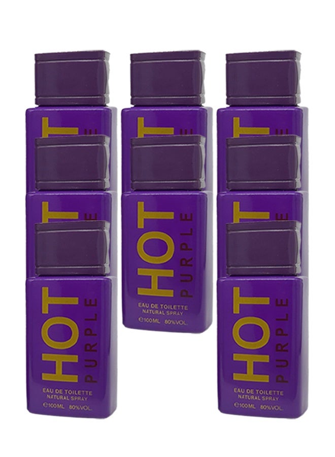 تي أر آي 8 قطع عطر هوت بيربل للنساء 100 مل - Image 1
