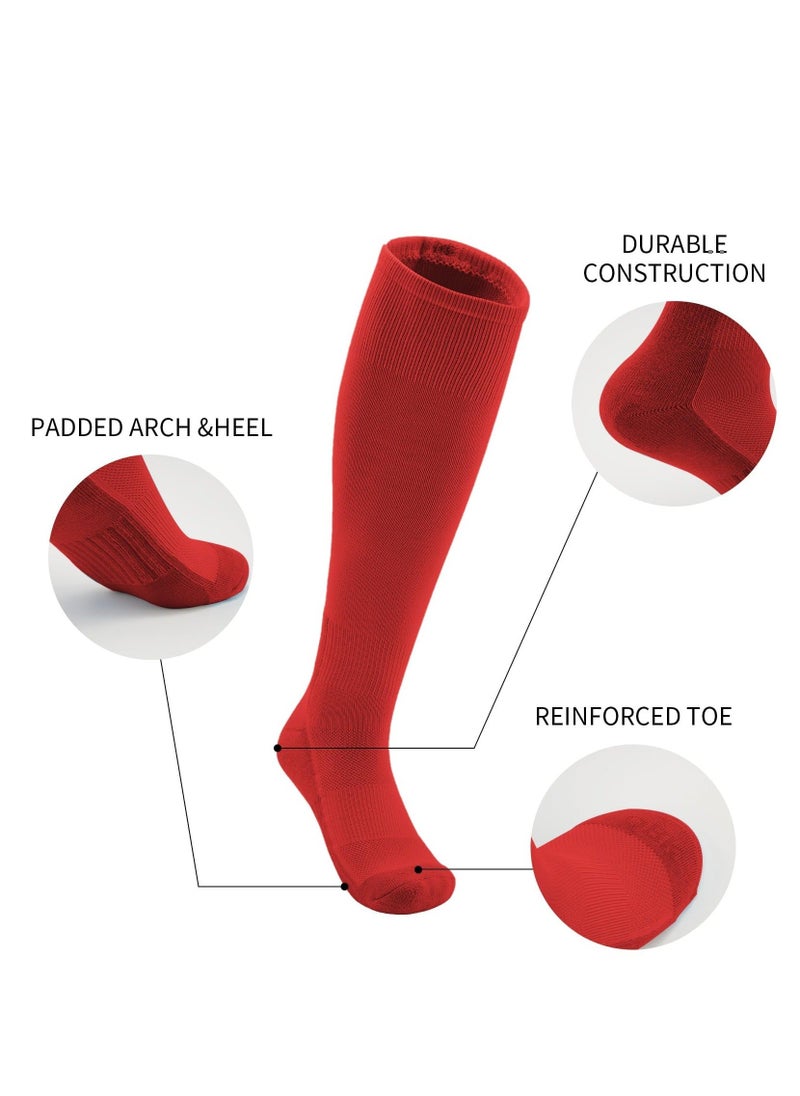Generic - Baseball Socks And Belt Youth Softball Tee Ball Combo Set Elastic Belts Anti-slip Football Breathable Athletic Rugby Hockey 2 Pairs of 1 Belt - Image 1