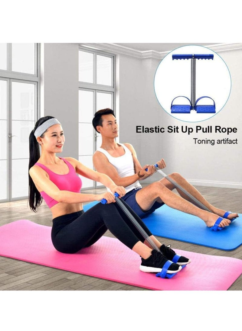 Y&D Tension Foot Pedal Elastic Sit Up Pull Rope Spring, Leg Exerciser Equipment Workout Exercise Yoga Crossfit Tubes  - Image 4