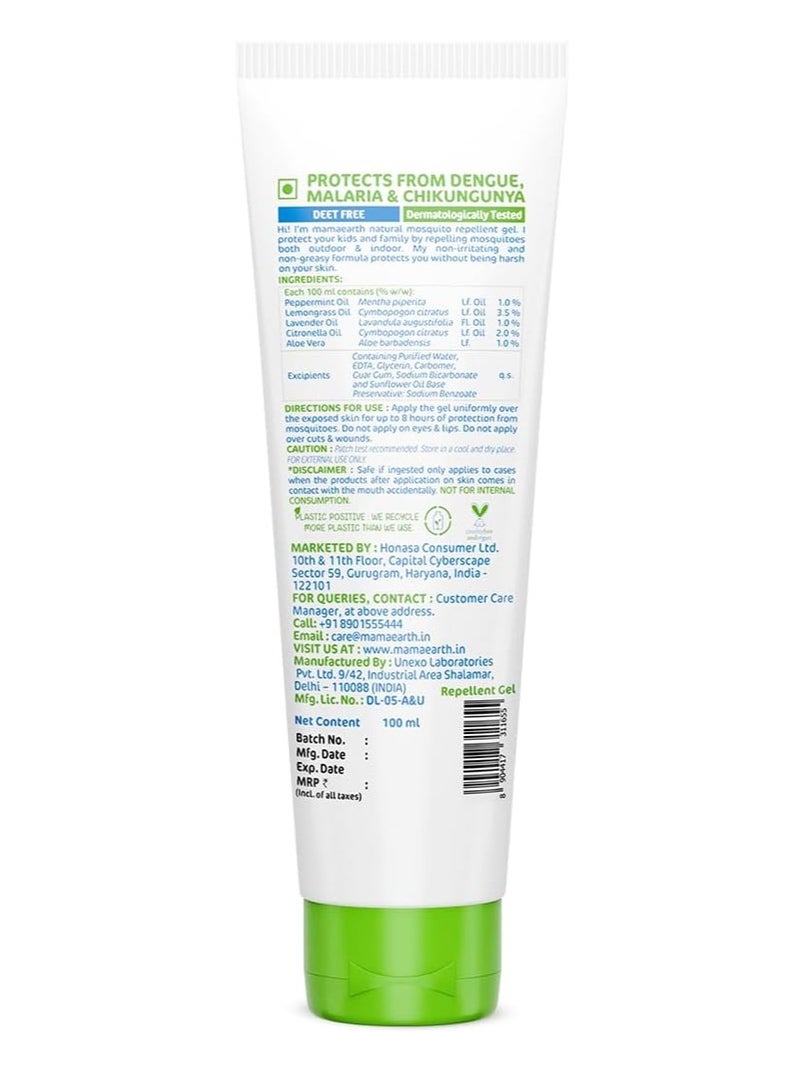 Mama Earth Natural Mosquito Repellent Gel 50ml Pack of 2 - Image 2