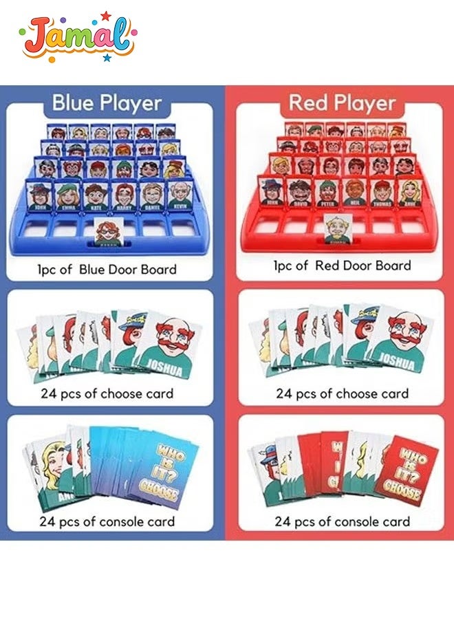 Puzzle Fun Guess Who Is It Board Game Toys - Image 3