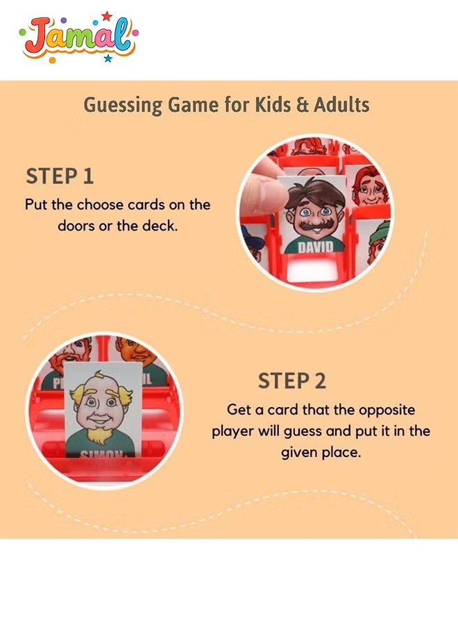 Puzzle Fun Guess Who Is It Board Game Toys - Image 5