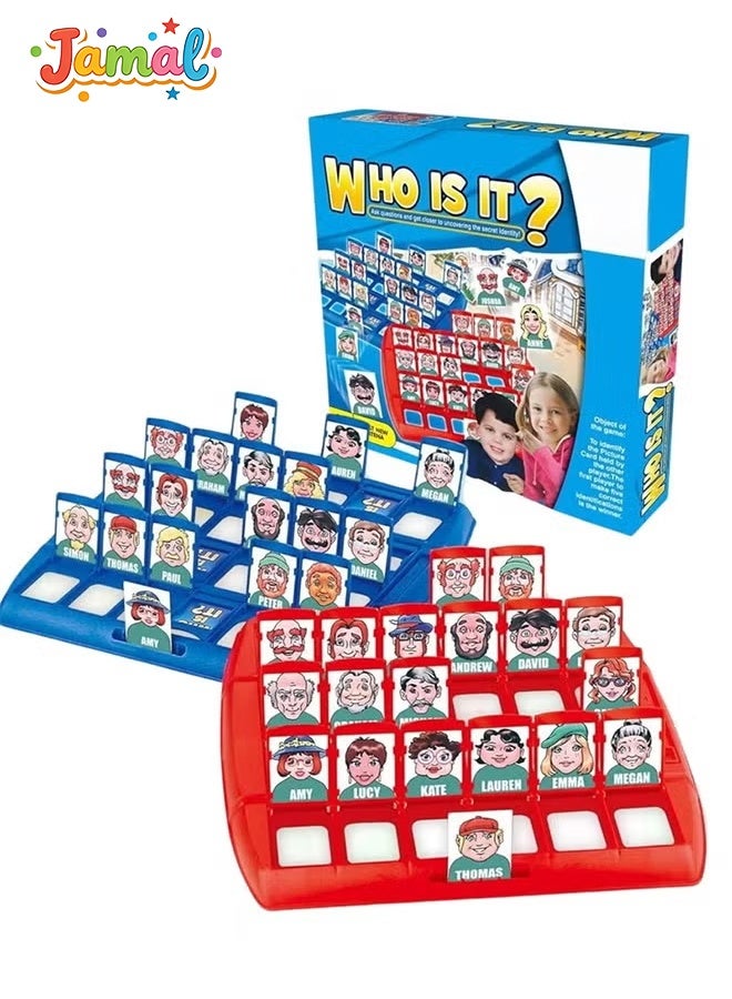 Puzzle Fun Guess Who Is It Board Game Toys - Image 1
