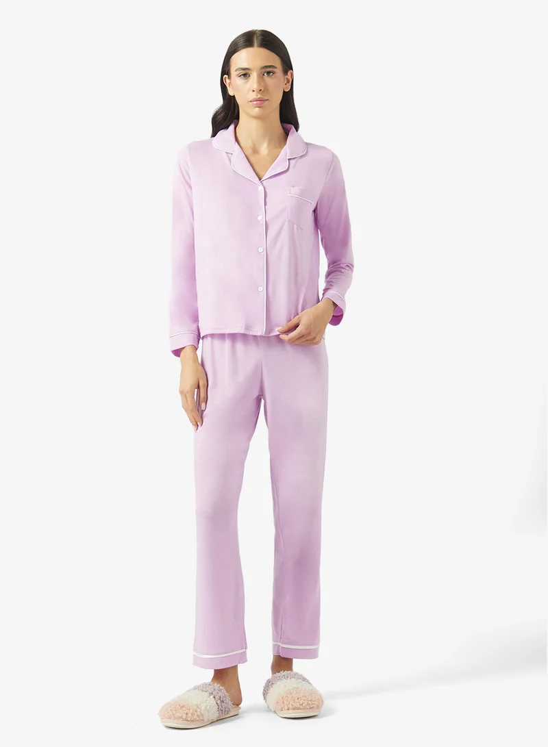 Ella  Soft Jersey Pyjama Set for Women | Best Price UAE