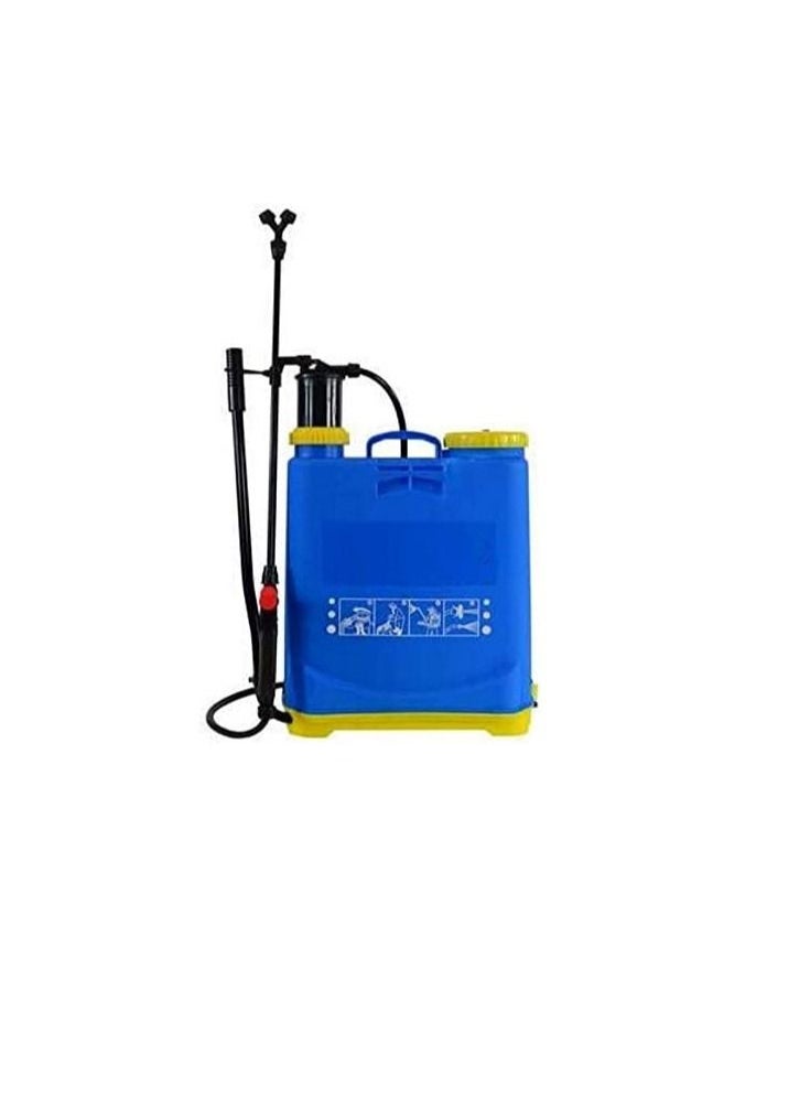 Generic Knapsack Pump Pressure Sprayer with Lance and 4 Spray Nozzles, Ergonomic Back Section, Manual Hand Pump Sprayer for Garden Lawn Yard Farm, Garden Weed Killer Sprayer 20 Ltr  - Image 1
