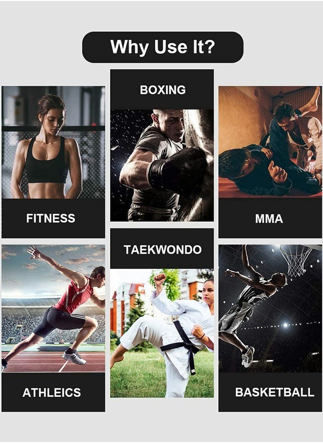 GROIC Vertical Jump Trainer, Jumping Force Training Bouncing Pull Rope, Professional Leg Muscle Strength Resistance Bands Set for Basketball Triple Jump Football Volleyball Fitness Equipment  - Image 4