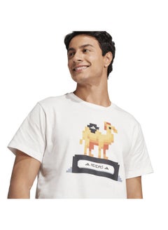 Adidas adidas camel pixel unisex graphic t-shirt  - Image 5