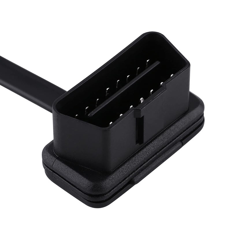 16 Pin Male to Female Extension Cable Adapter OBD II OBD2 OBDii Diagnostic Extension Convert Cable for Car Auto OBDII Code Scanners 100cm 39 Inch 33 Ft
