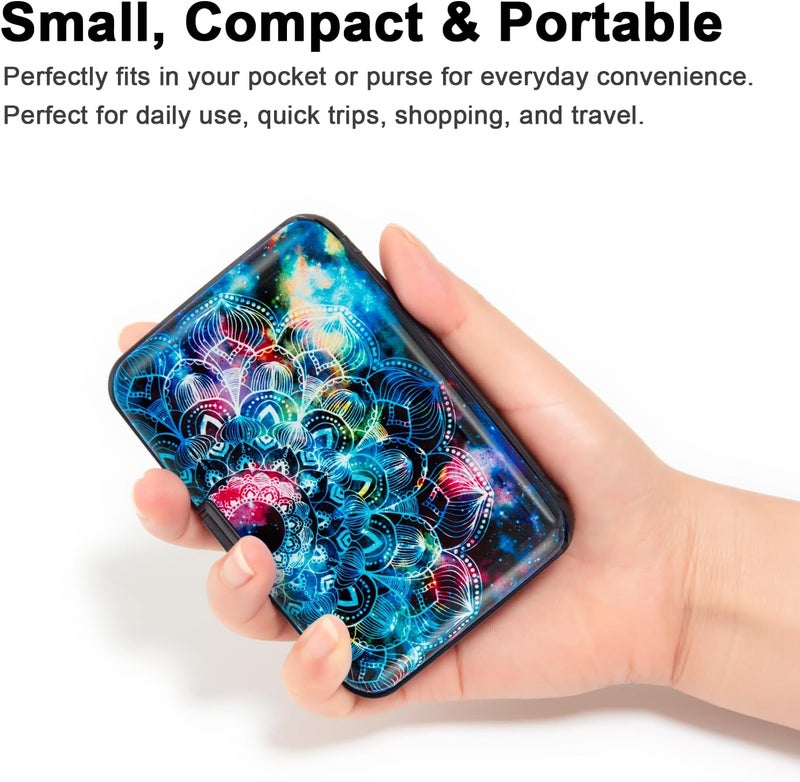 Kaabao Credit Card Holder Small RFID Blocking Wallet Business Metal Slim Mini Aluminum Hard Case for Women Men - Image 2