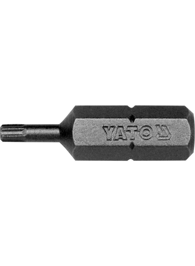YATO Screwdriver Bit 1/4"x25mm Torx T10 50pcs/Box YT-7814 (99215)