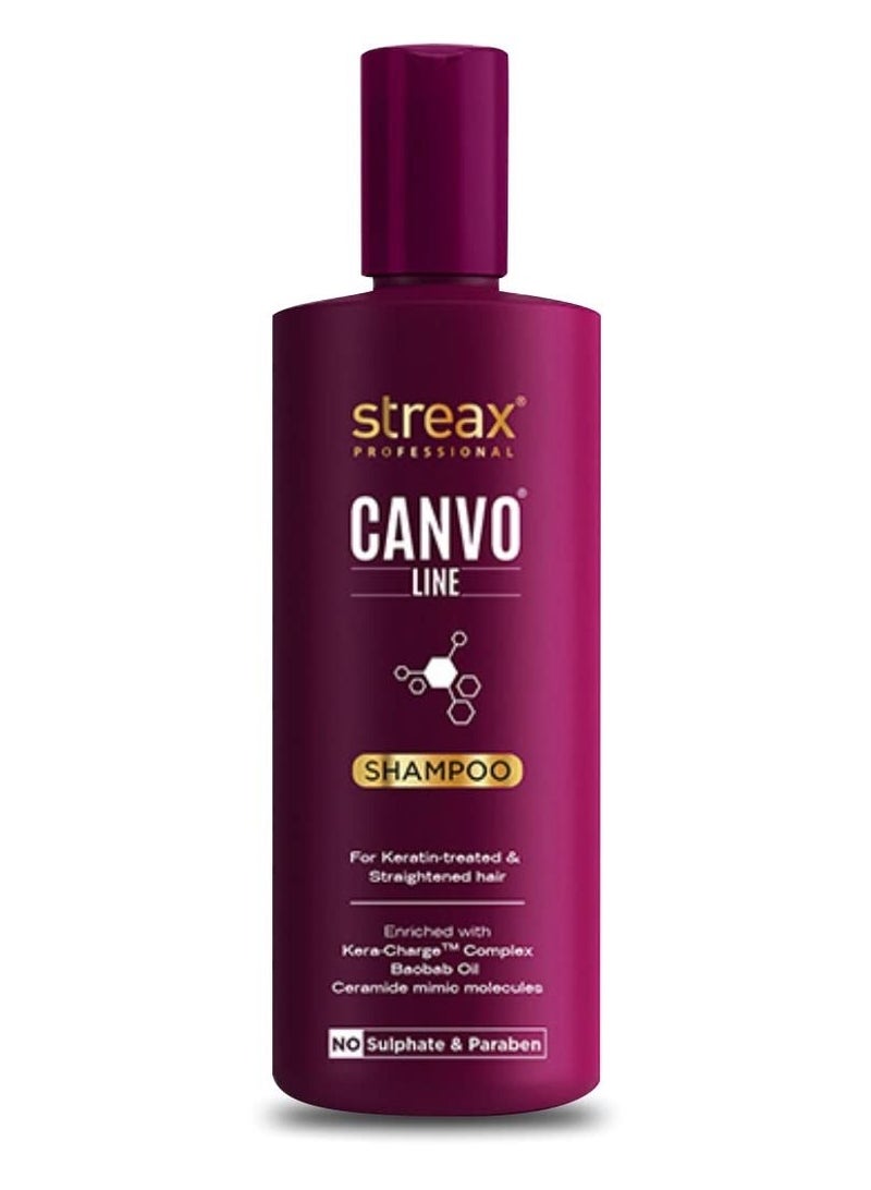 ستريكس شامبو كانفولين لفرد ما بعد العناية للنساء مضاد للتجعد وتكسر الشعر خالي من الكبريتات والبارابين وخالٍ من النعومة والتشابك 300 مللي - Image 1