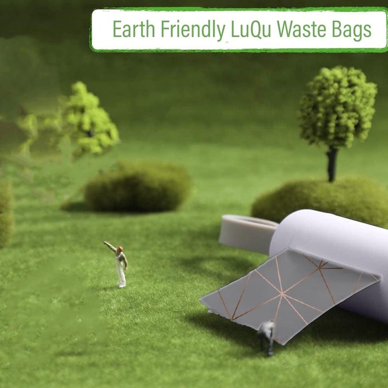 Diaper Disposal Bag Dispenser with 2 Biodegradable Garbage Bag Rolls - Image 4