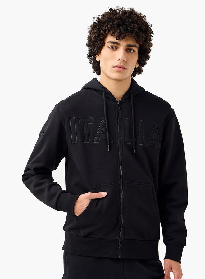 Kappa Men's Italia Embroidered Hoodie - Image 1