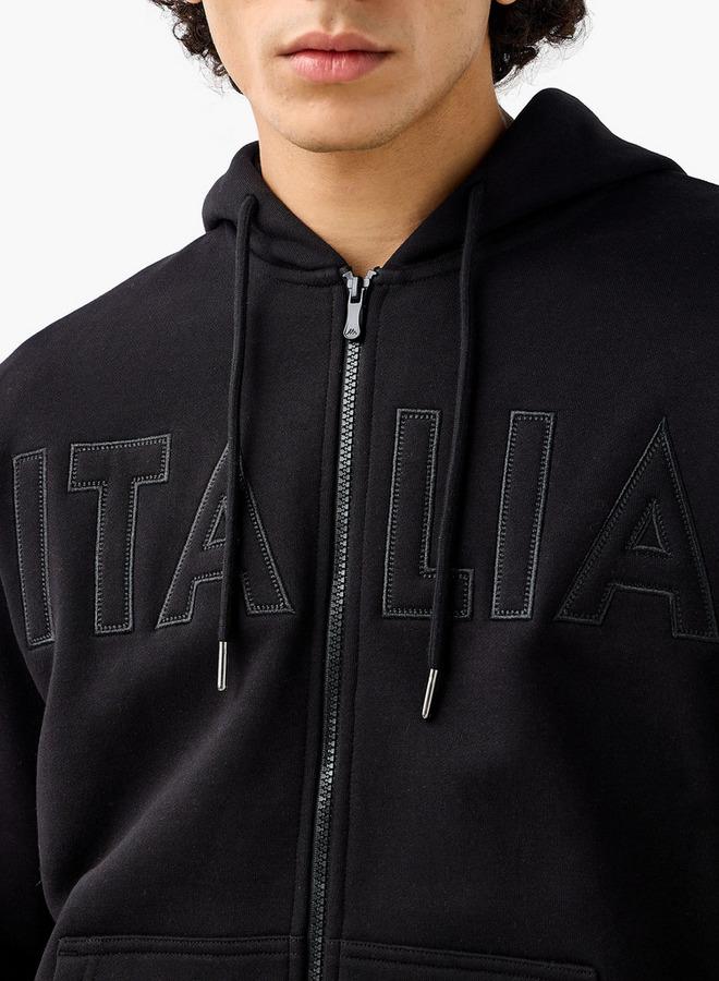 Kappa Men's Italia Embroidered Hoodie - Image 3