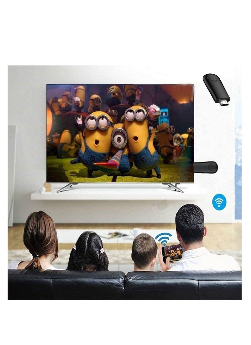 Generic - Wireless HDMI Transmitter and Receiver, Wireless HDMI Display Adapter, 1080P HDMI Screen Mirroring Adapter Streaming Client for i-Phone/i-Pad/Android/iOS/Windows/PC to HD TV/Monitor/Projector - Image 1