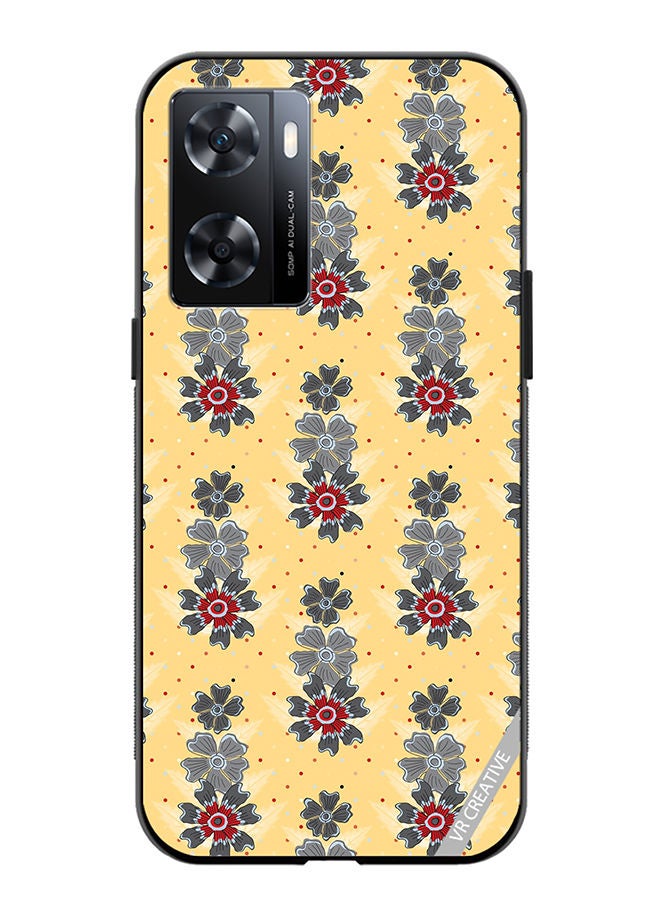 VR CREATIVE Protective Case Cover For OnePlus Nord N20 SE Pattern Folower Design Multicolour - Image 1