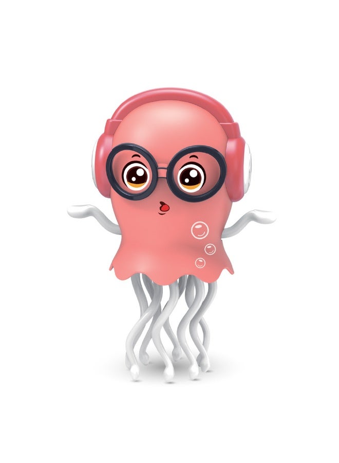Dancing Jellyfish, New Products Automatic Sensing Obstacle-Avoiding Toys, with Light Music - Image 1