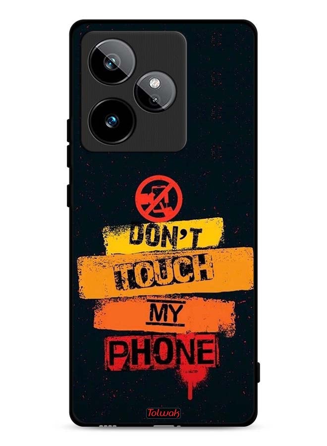 Tolwak Realme GT 7 5G Protective Case Cover Do Not Touch My Phone